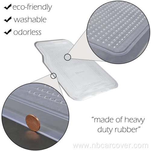 Fit Vinyl Heavy Duty Rubber Vehicle Floor Mats